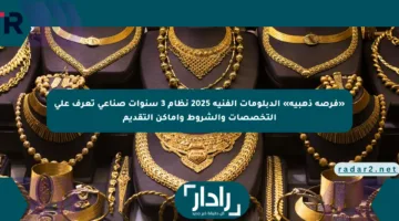 «فرصة ذهبية» الدبلومات الفنية 2025 نظام 3 سنوات صناعي تعرف على التخصصات والشروط وأماكن التقديم